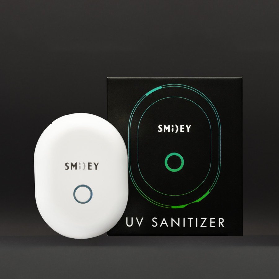 sanitizer uv smiley