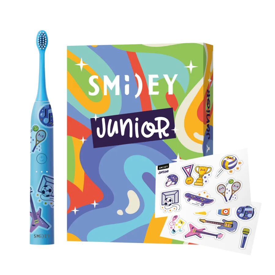 Szczoteczka Soniczna Smiley Junior 7+ lat Niebieska