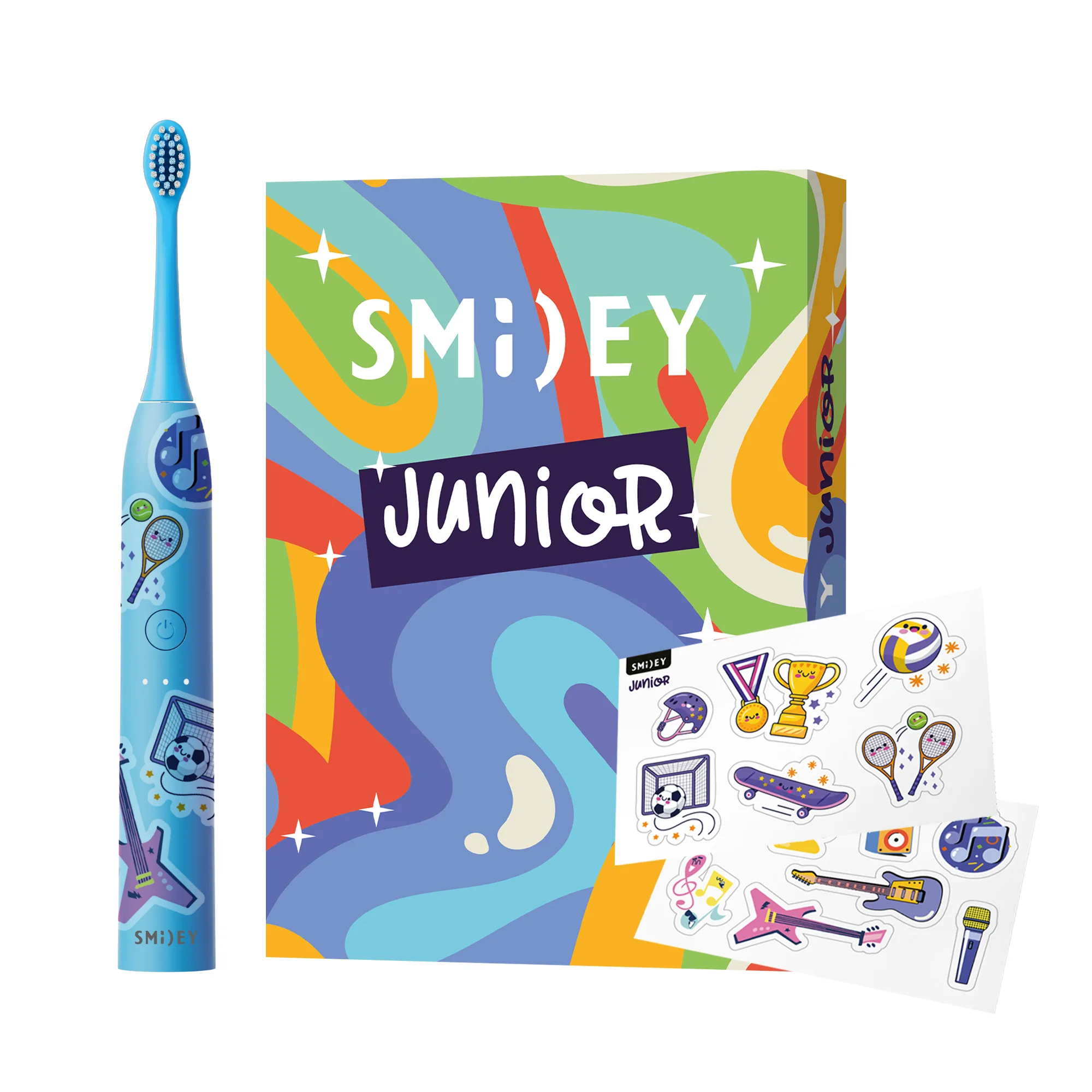 Szczoteczka Soniczna Smiley Junior 7+ lat Niebieska